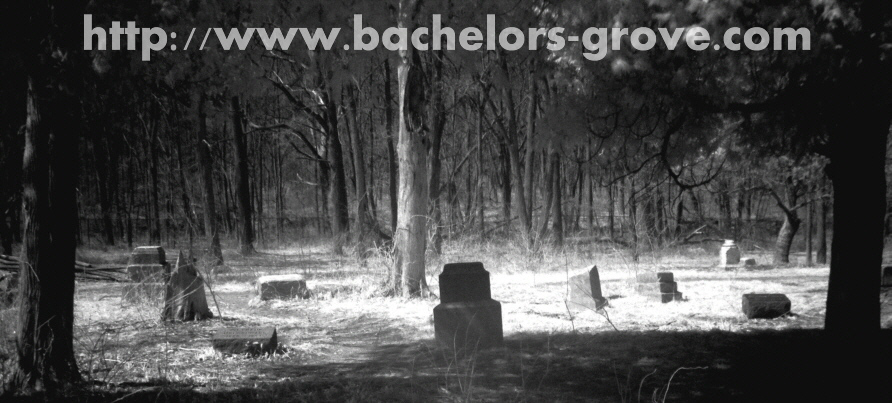Bachelors grove seen in Infrared